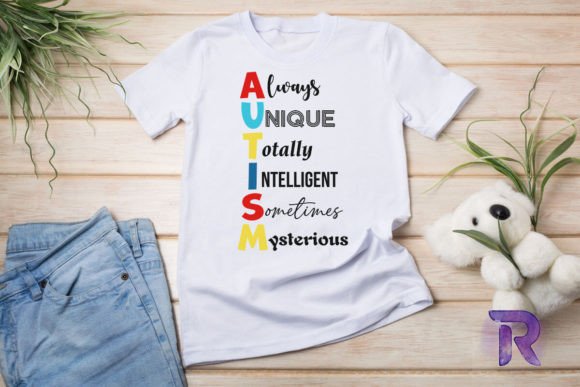 Autistic Mom Special Ed Teacher PNG for Embroidery
