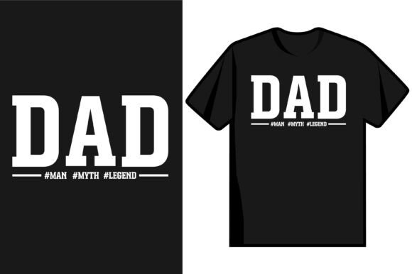 Dad Man Myth Legend: A Versatile Embroidery Design