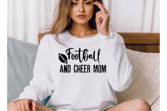 Football and Cheer Mom: A Versatile Embroidery Design
