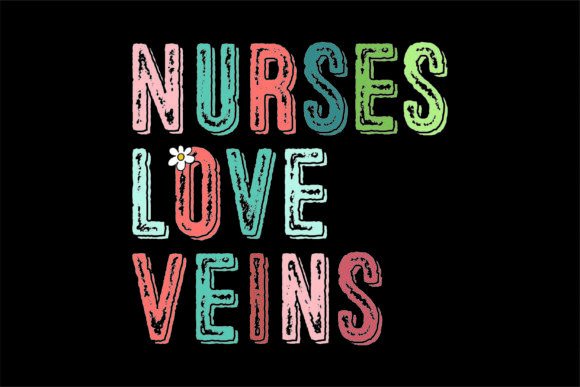 Nurses Love Veins: A Unique Embroidery Design