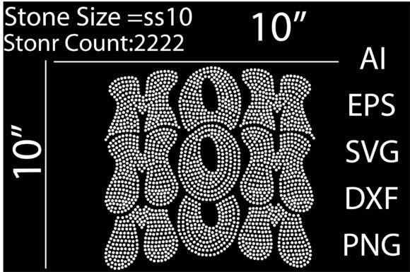 Printable Mom Rhinestone Templates Design
