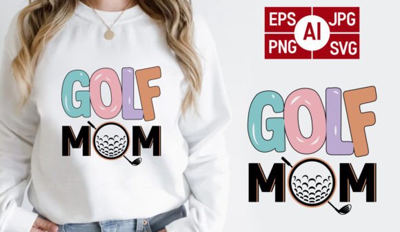 Review: Golf Mom, Mom T-shirt Design