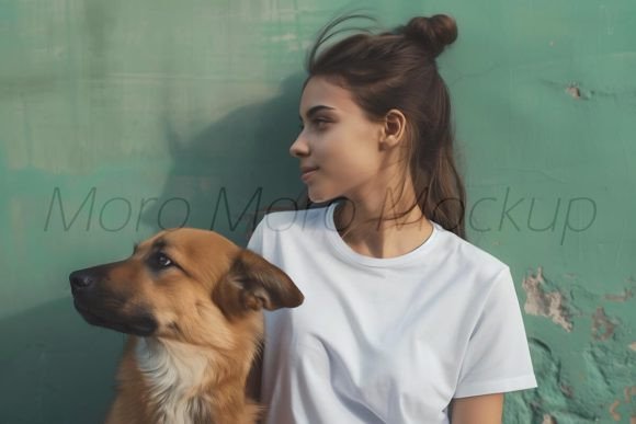 Reviewing Dog Mom T-shirts Mockup for Real Embroidery Projects